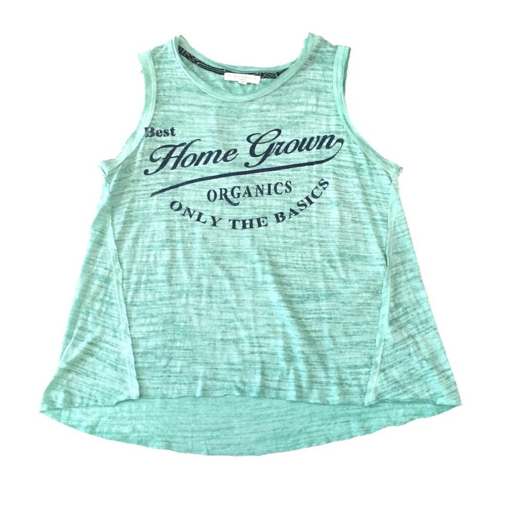 Scrapbook Home Grown Organics Tank Top M